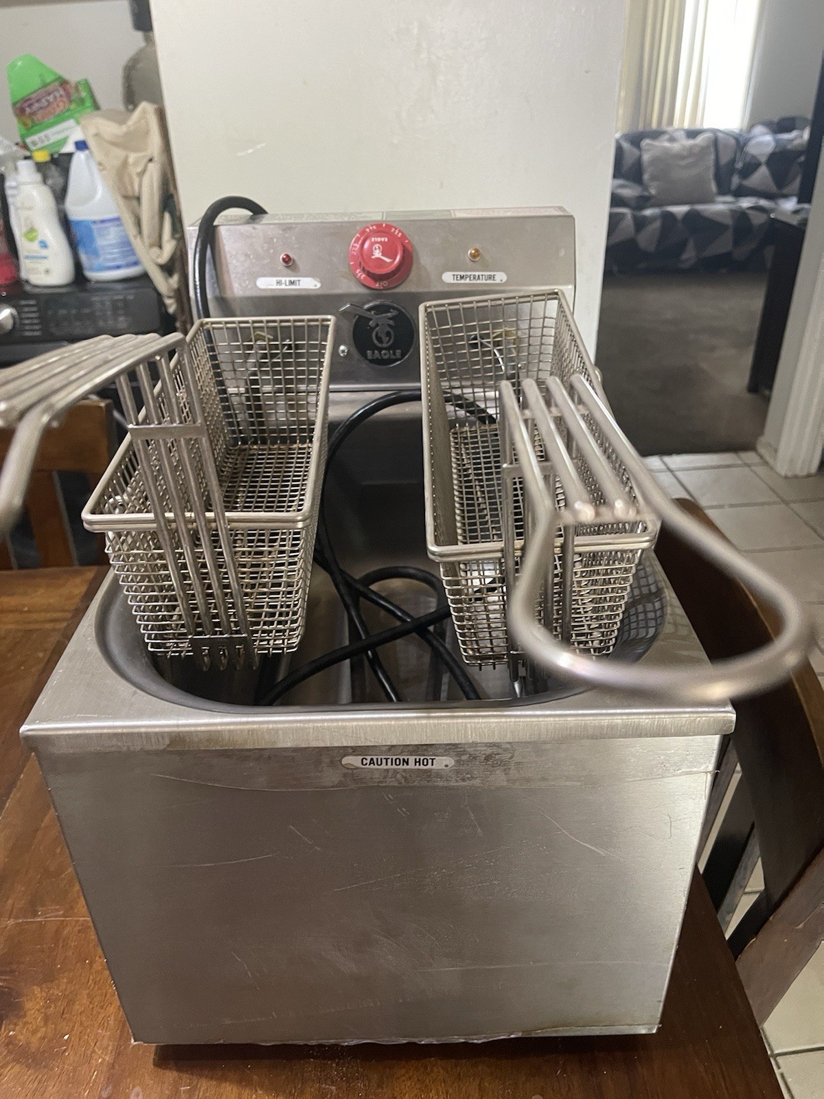 Pre-Owned Eagle Countertop Deep Fryer Model EF10-120 TESTED