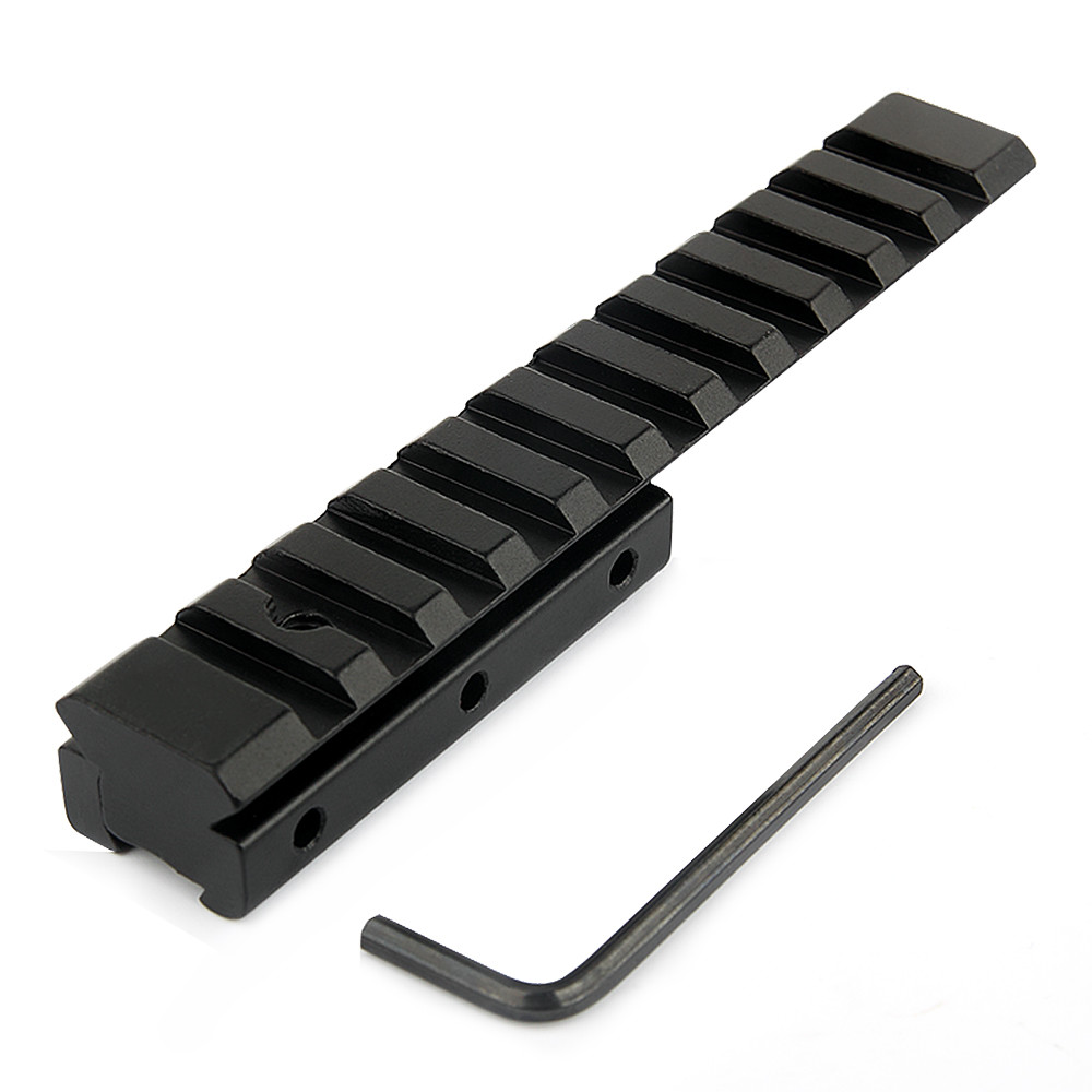 Dovetail Extension Adapter Riser Rail Mount Base 11mm Conversion to 20mm Rail