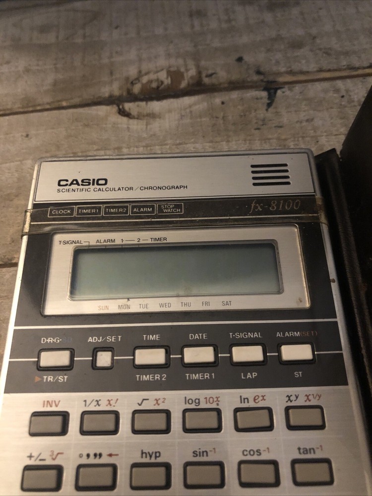 Casio scentific calculator FX-8100 Vintage