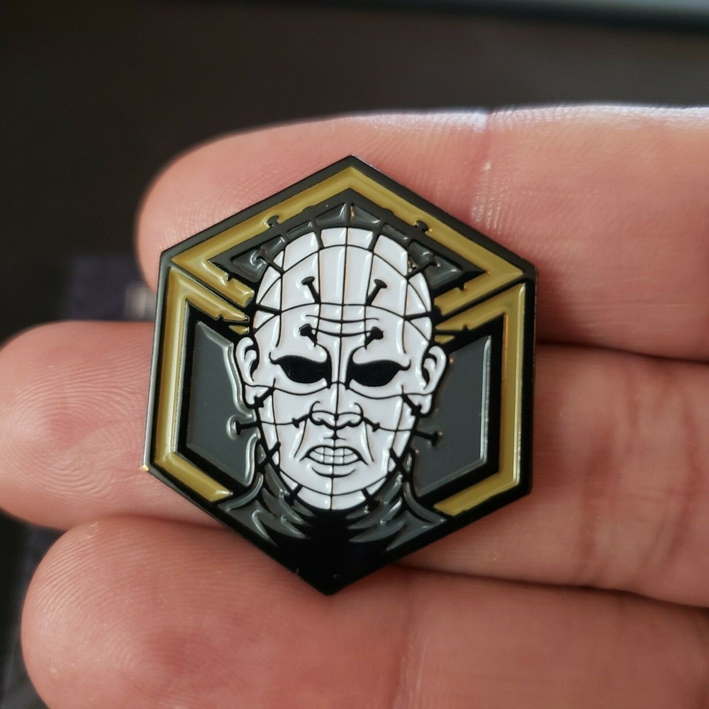 Pinhead - Hellraiser Horror Enamel Pin (New)