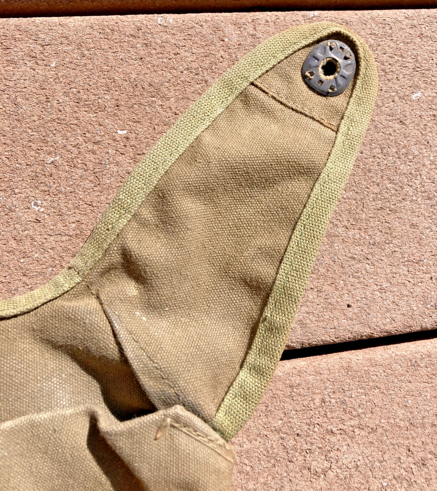 ORIGINAL WWII US USMC MARINE P1941 P41 3RD PATTERN CANTEEN COVER Field Gear