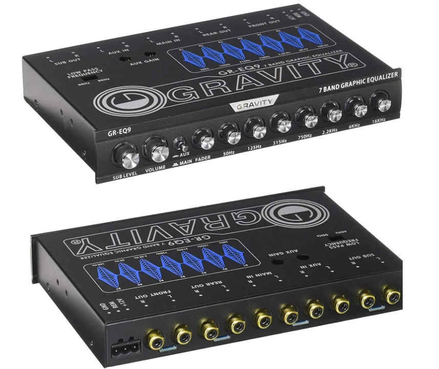 Gravity 7 Band Graphic Equalizer GR-EQ9