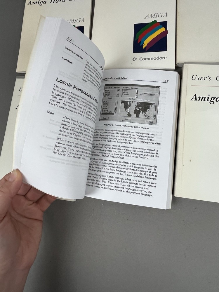 Commodore Amiga Version 3.0 Disks & Manuals - Vintage Computing