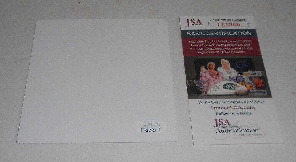 FRAMED Gino Vannelli The Life I Got Signed CD Insert JSA CERT