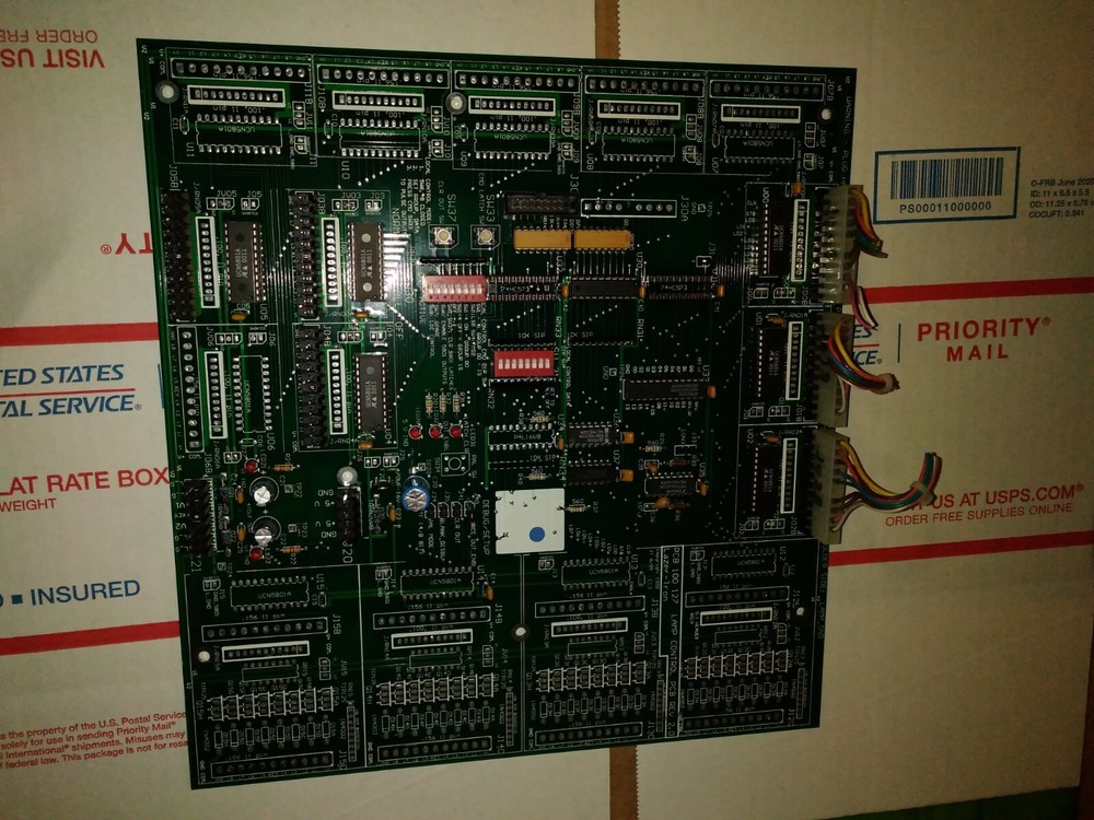 lazertron coynz arcade pcb part untested #2