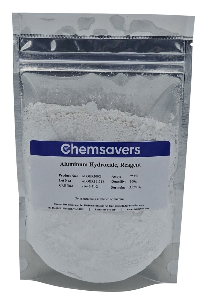 Aluminum Hydroxide, Reagent, 95+%, 100g