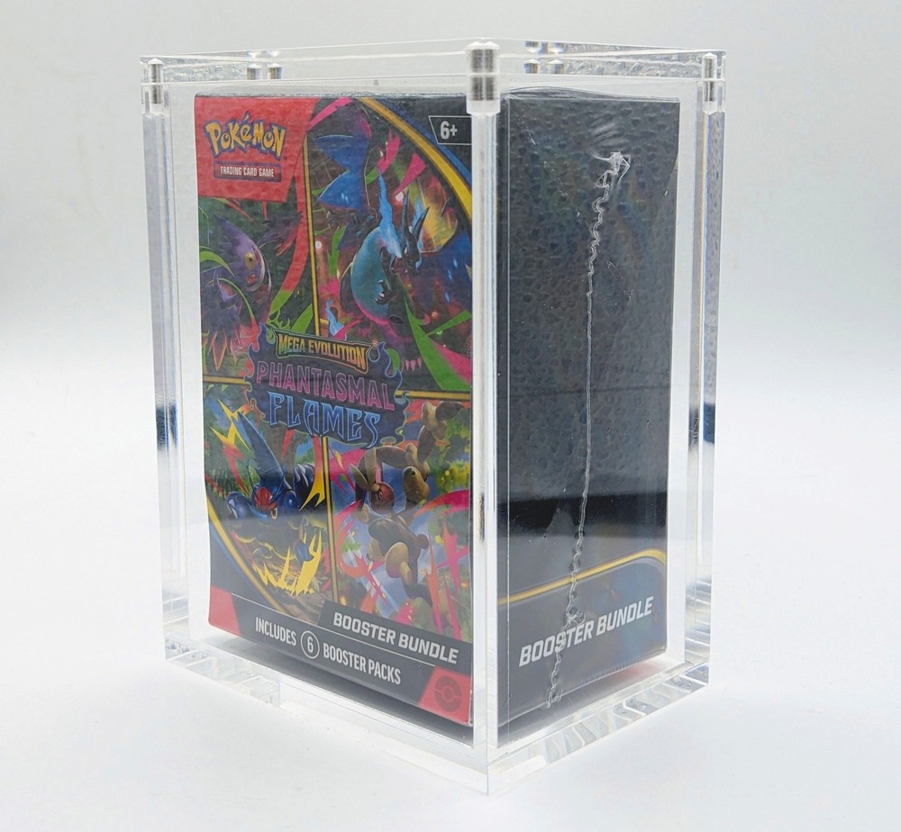 Pokemon Booster Bundle Box Acrylic Protective Display Case