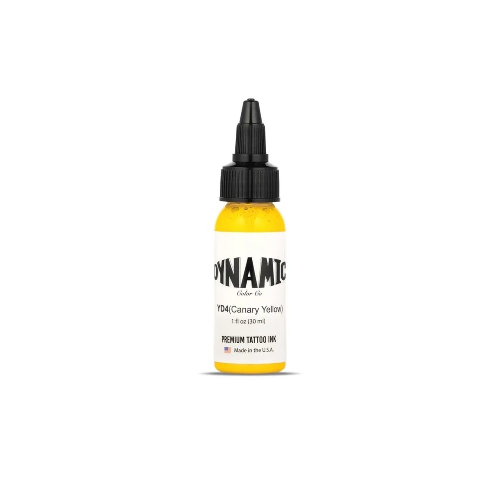 Dynamic Tattoo Ink Canary Yellow