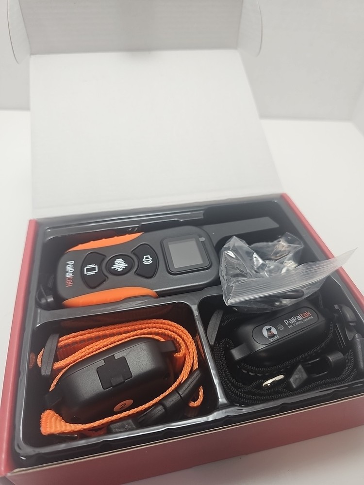 Talentrol dog Training Collar Include Two Training Collars In Black & Orange