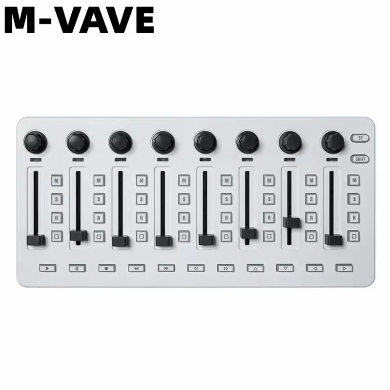 M-VAVE SMC-Mixer Wireless MIDI Controller Mixing Console Connection Rechargeable