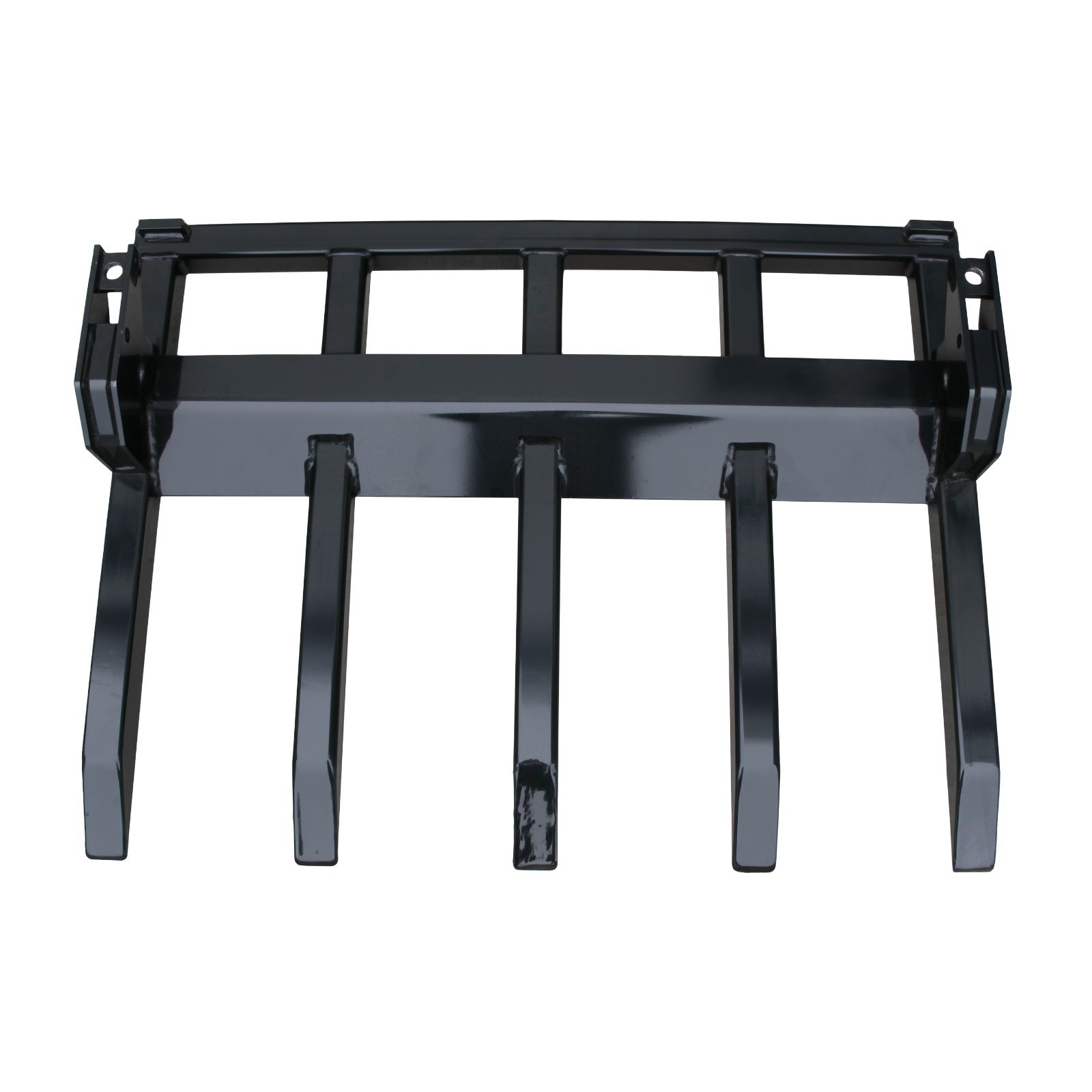 60" Clamp Debris Forks Tractor Skid Steer Loader Bucket Pallet Forks Heavy Steel