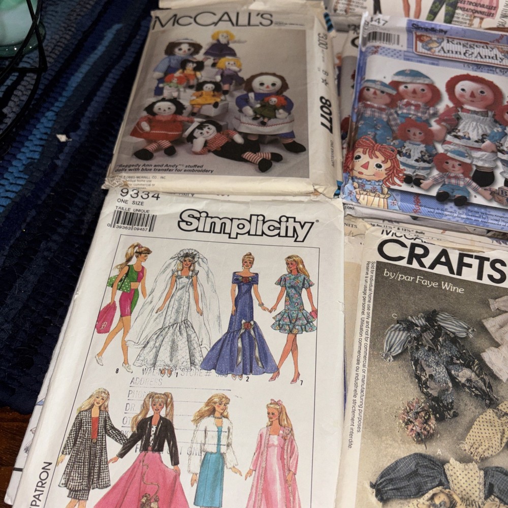 29 Vintage Doll Clothes Sewing Patterns