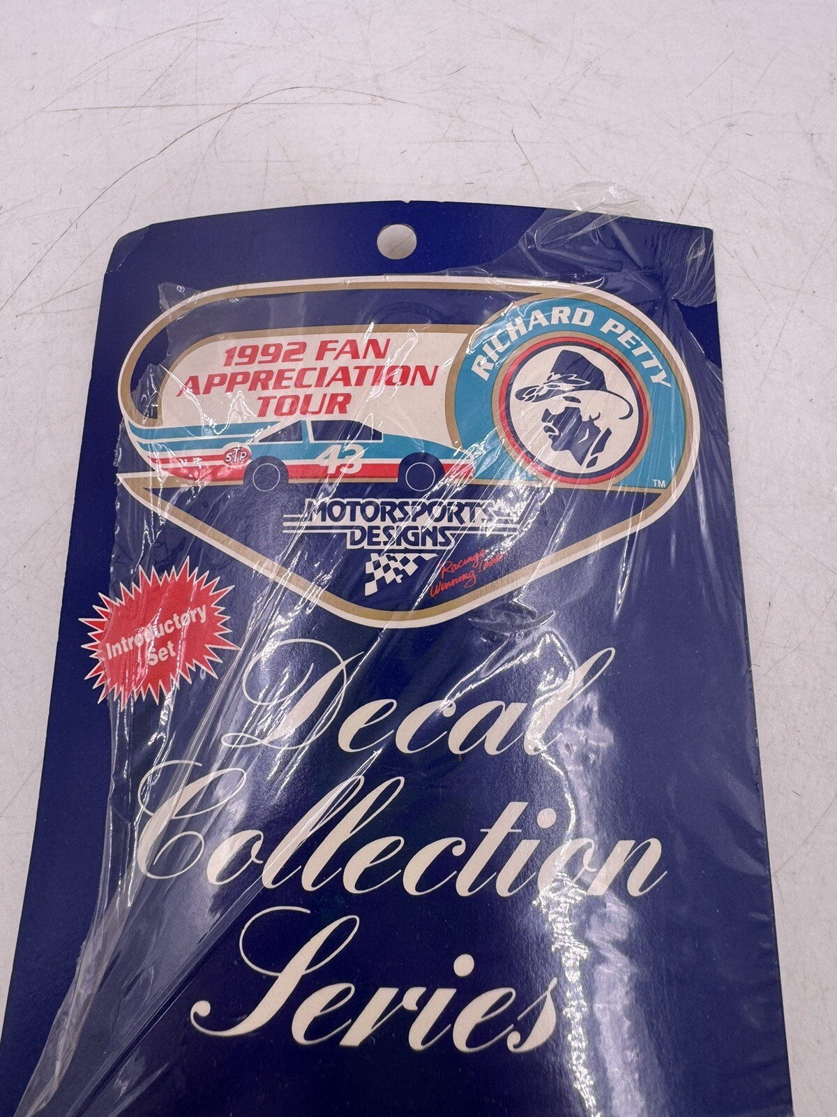 Vintage 1992 Fan Appreciation Tour Richard Petty Decal Collection Introductory