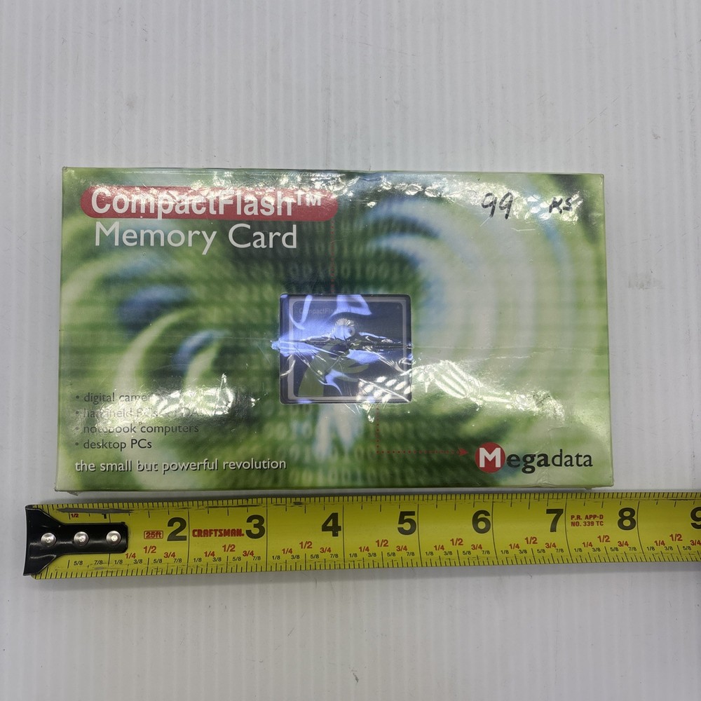 CompactFlash MemoryCard MegaData Digital Camera Users And Handheld Pc Users {47}