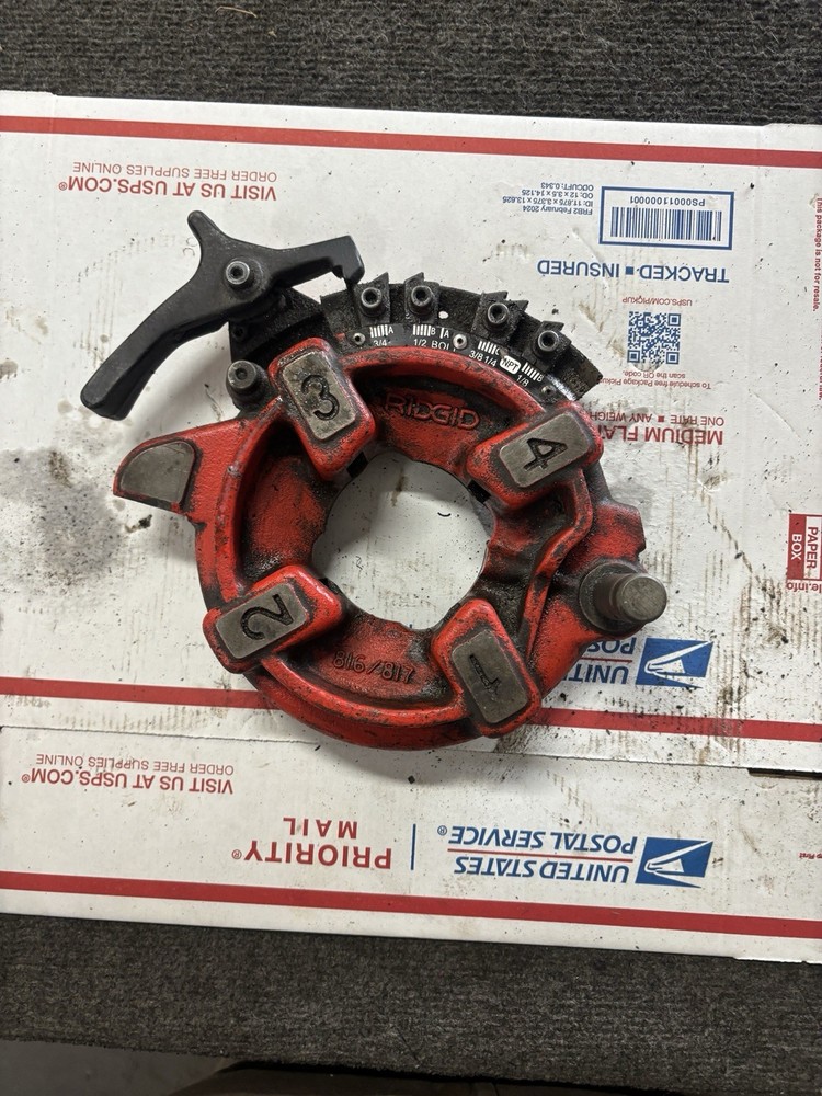 RIDGID 816 817 Semi Automatic Diameter Threading Machine Die Head