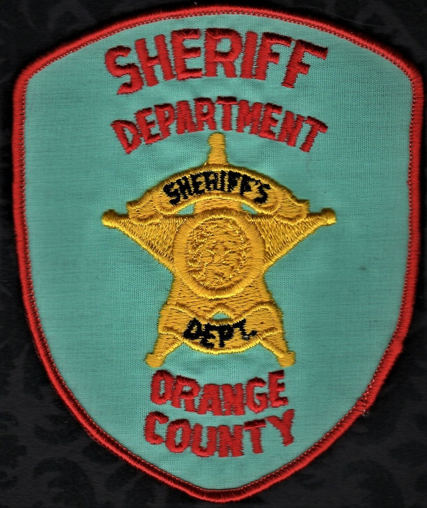 👀😍😜👌  Orange County Texas Sheriff's Dept. Patch Obsolete  100% Authentic