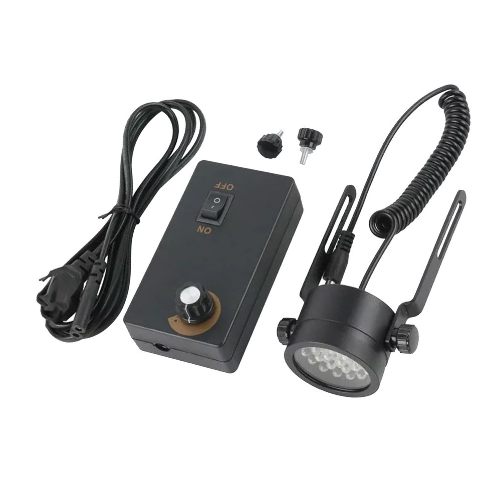 28LED Adjustable Angle Brightness Stereo Microscope Oblique Light Source 90-24o8