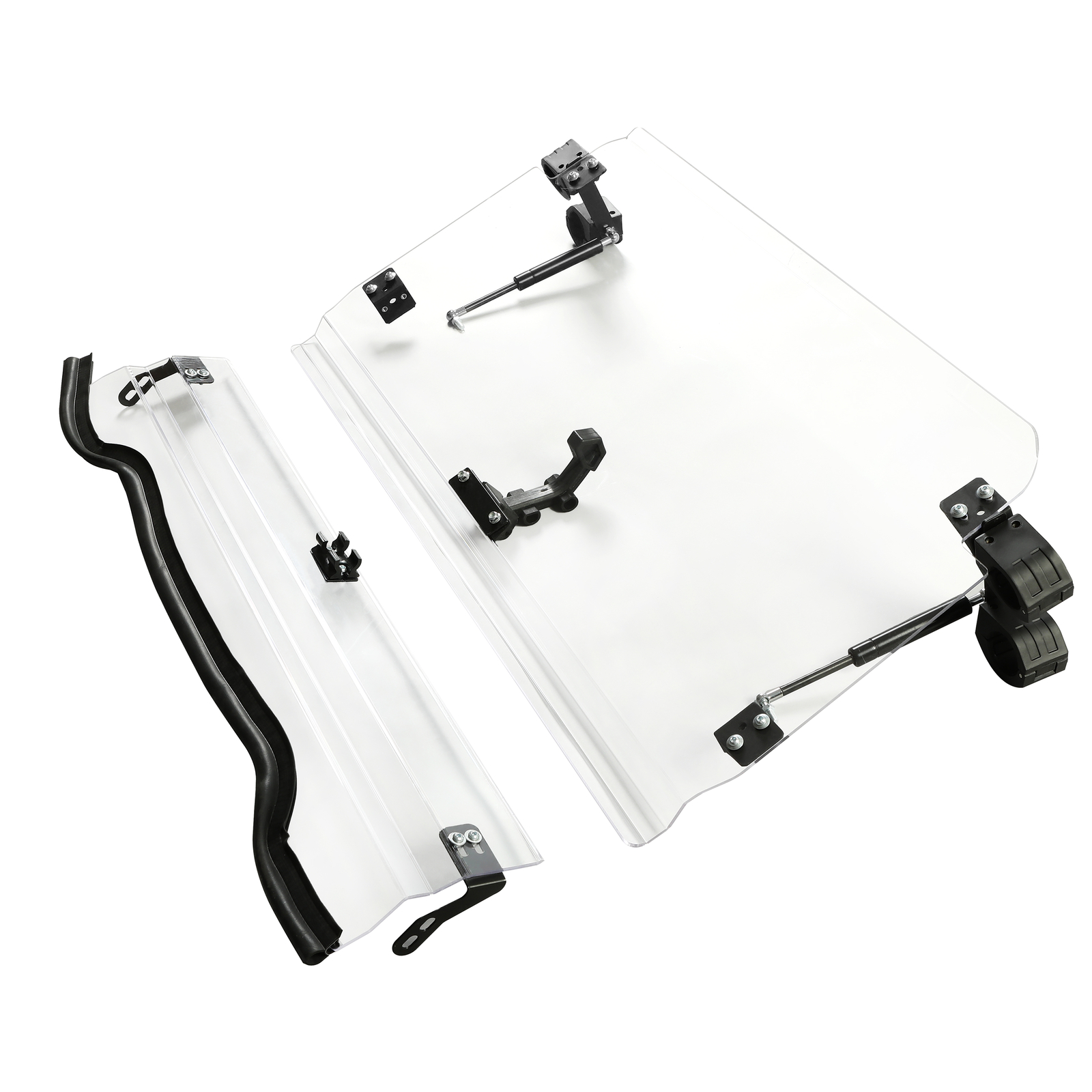 3-IN-1 Full Flip Up Split Windshield For 2014-18 Polaris RZR XP 1000 /S4 RZR 900