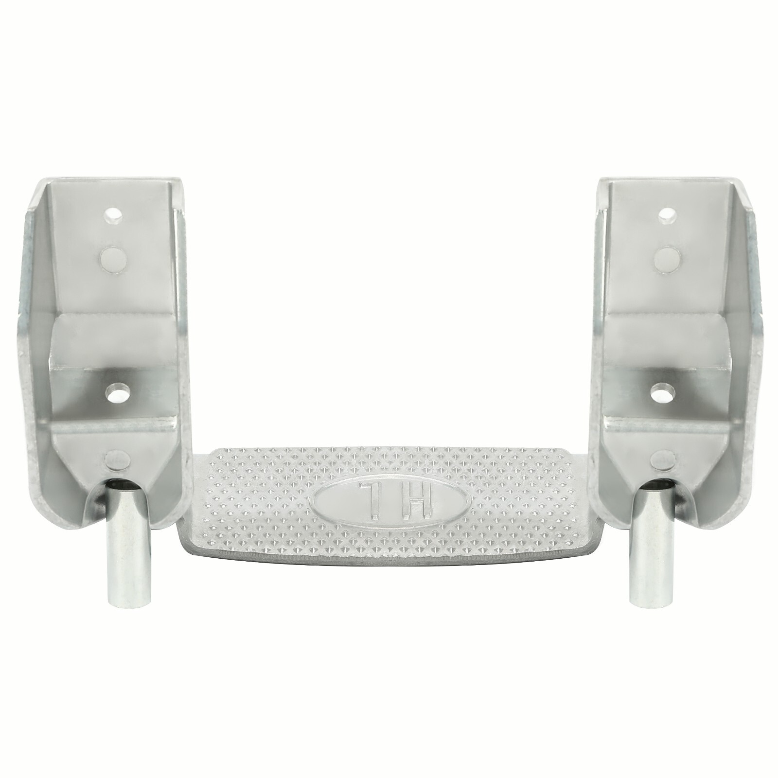 2 Side Steps for Chevy GMC Dodge Ford Toyota Pickup Truck SUVs Polished Aluminum