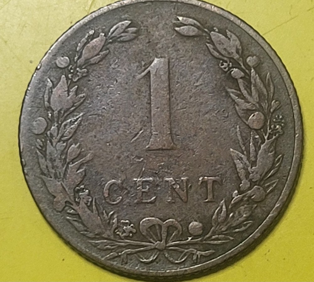 1905 Netherlands Cent Free Shipping