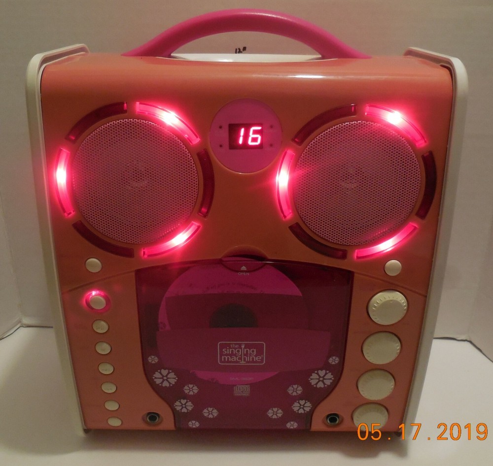 The Singing Machine SML-383P CDG Karaoke Machine Player