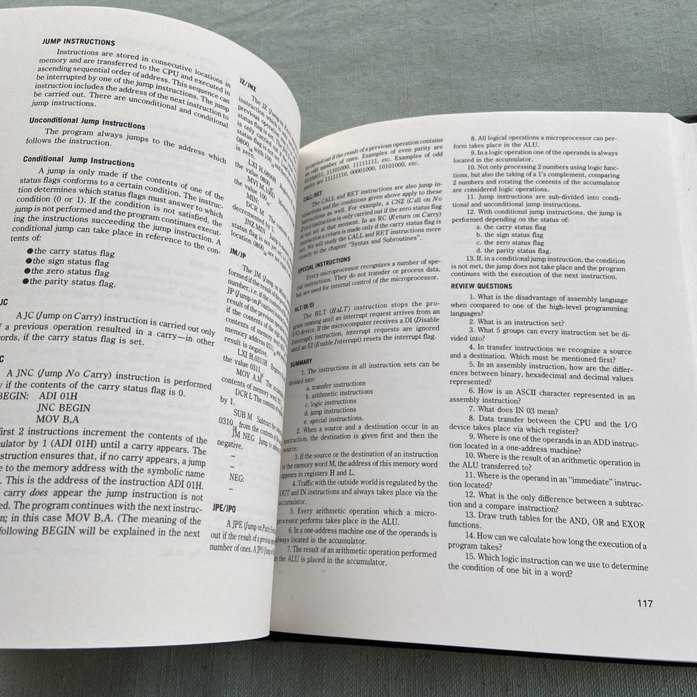 Microcomputers AJ Dirksen Tab Vintage Computer Book 1st Printing Intel HC 1982