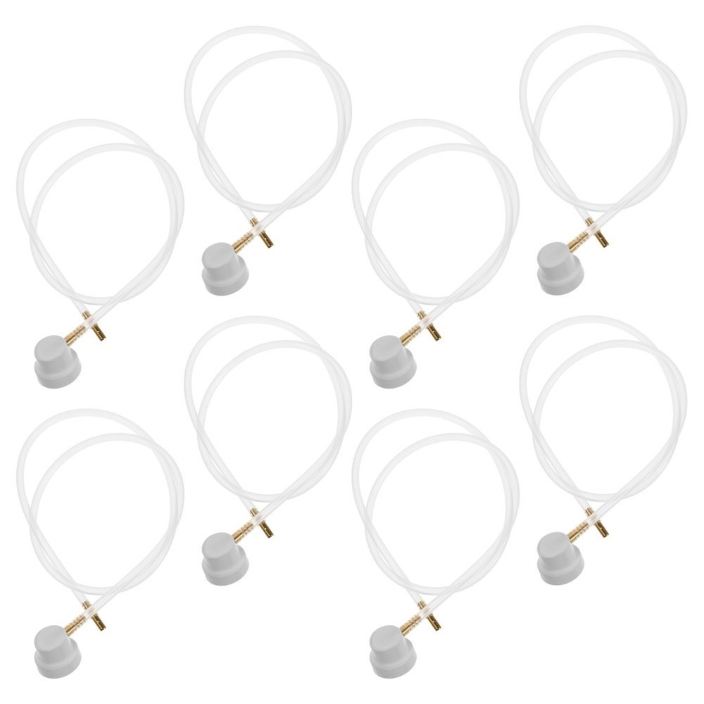 8 Pcs Spray Can Nozzle Flexible Extension Hose Adapter for Paint Sprayers
