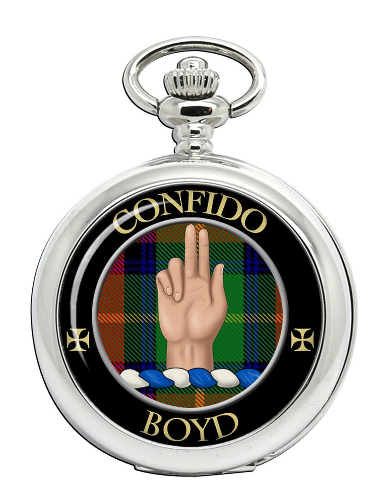 Boyd Scottish Clan Pocket Watch