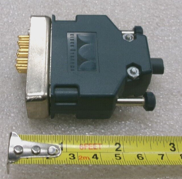 CISCO SYSTEMS 37 PIN 4-ROW PLUG SERIAL PORT COMPONENT #282M