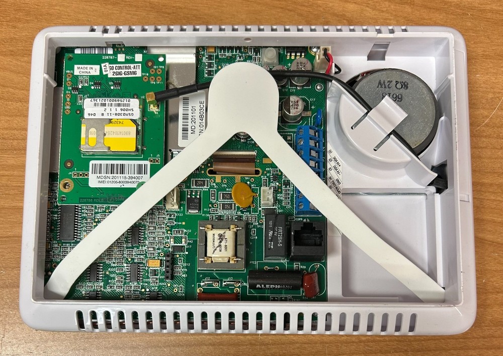 2GIG Go!Control Alarm Panel - No Backplate