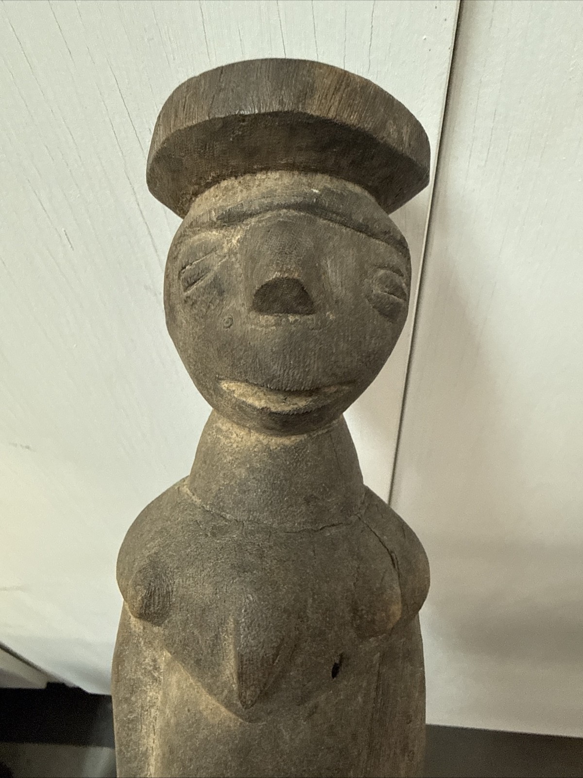 African Tribal Figure Authentic Congo 15” Tall