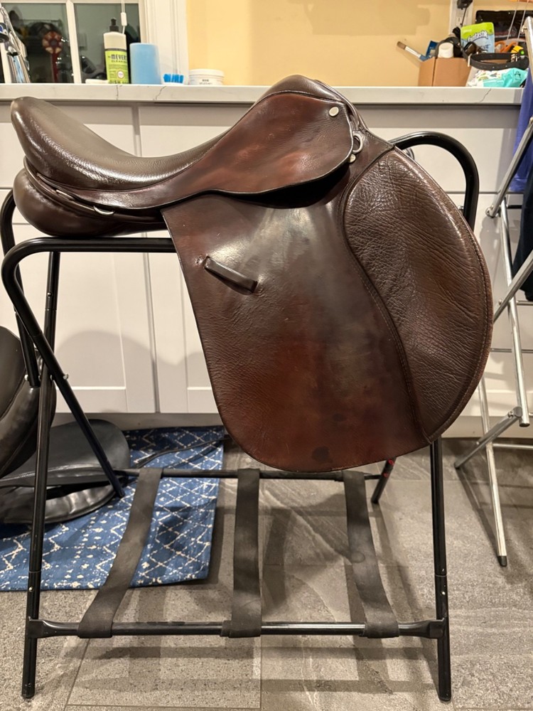 ideal Eventer Jump Saddle 17" Medium Tree