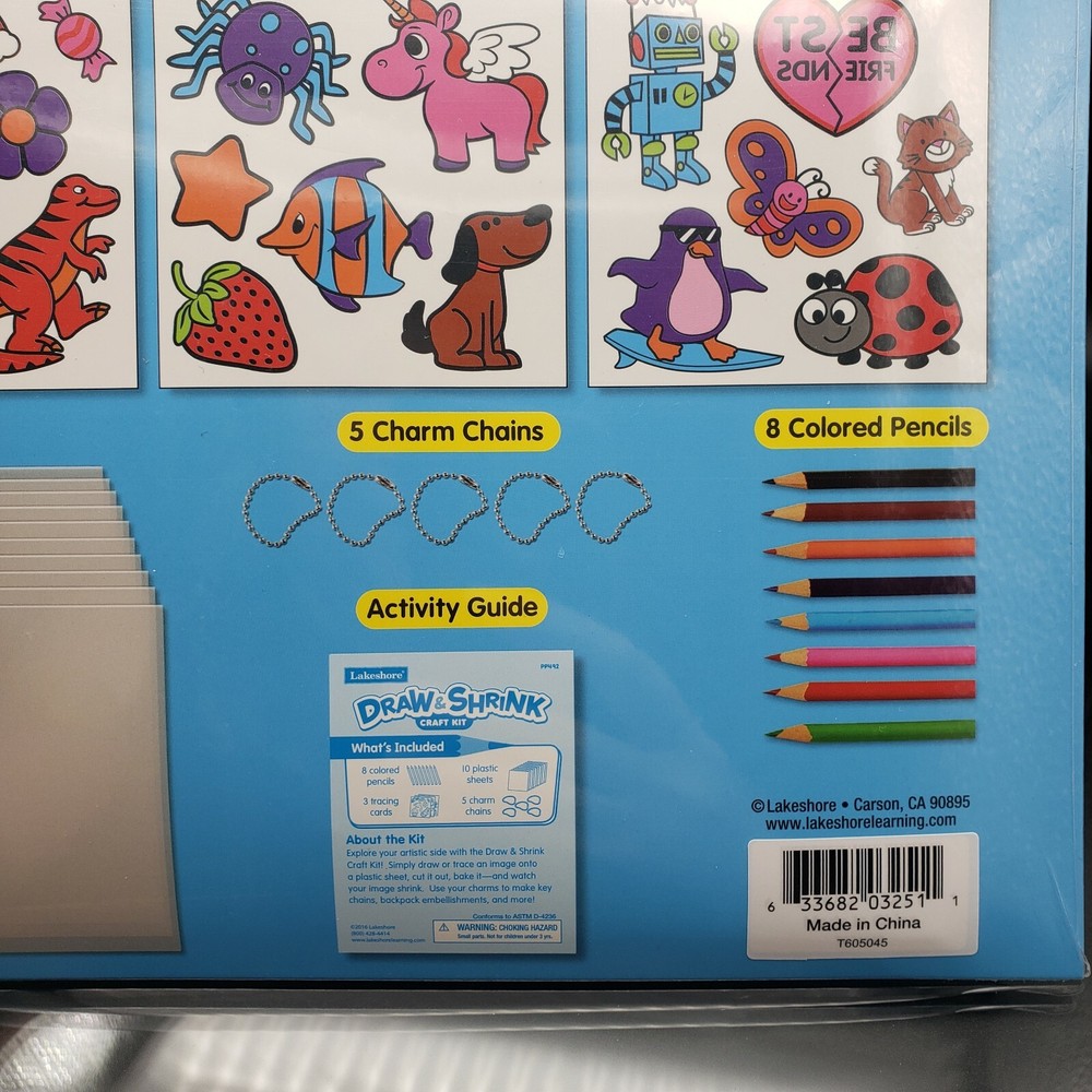 Draw and Shrink Craft Kit age 5+