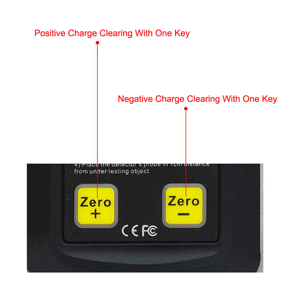 JED100 Tester Non-woven Fabric Detection Surface Electrostatic Voltage Tester