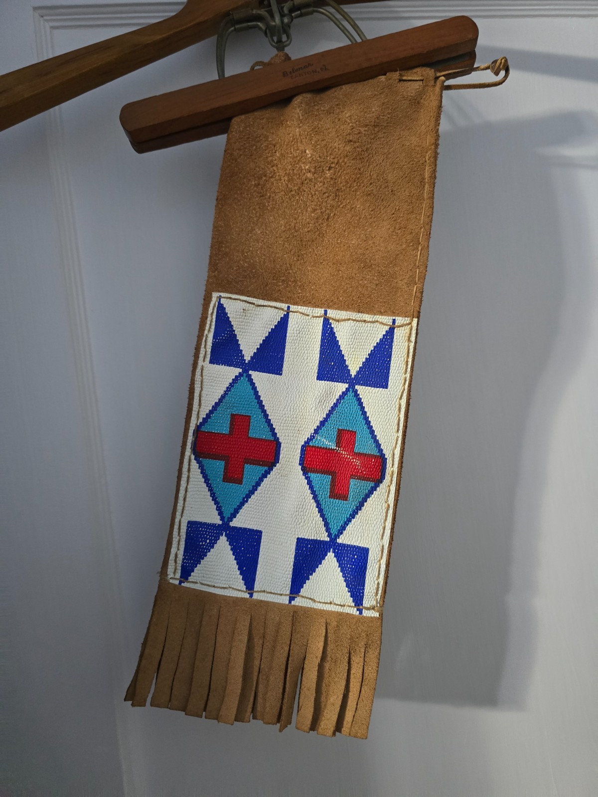 Native Indian Regalia 5' War Bonnet Tunic Breast Plate Sash Chaps Belt Shoes Bag