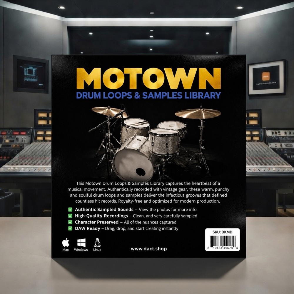 Motown Drum Loops & Samples Library