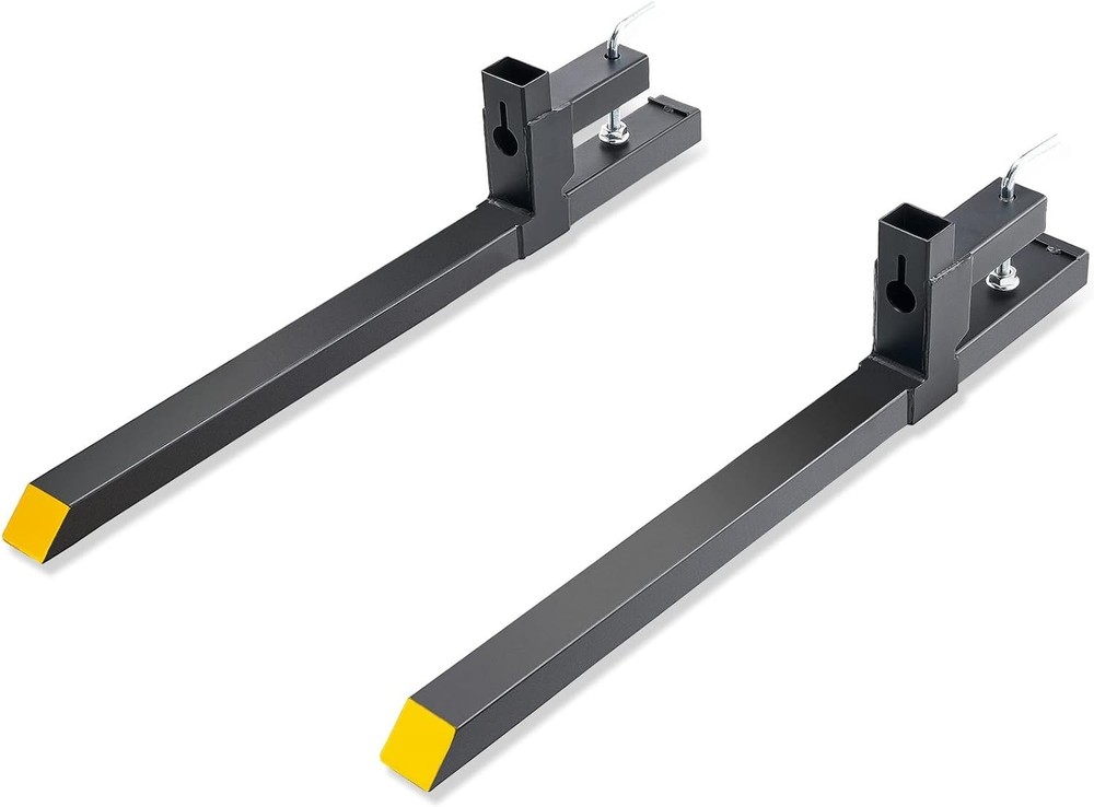 Efficient 2000lbs Capacity Forks for Tractor & Skid Steer | Easy Installation