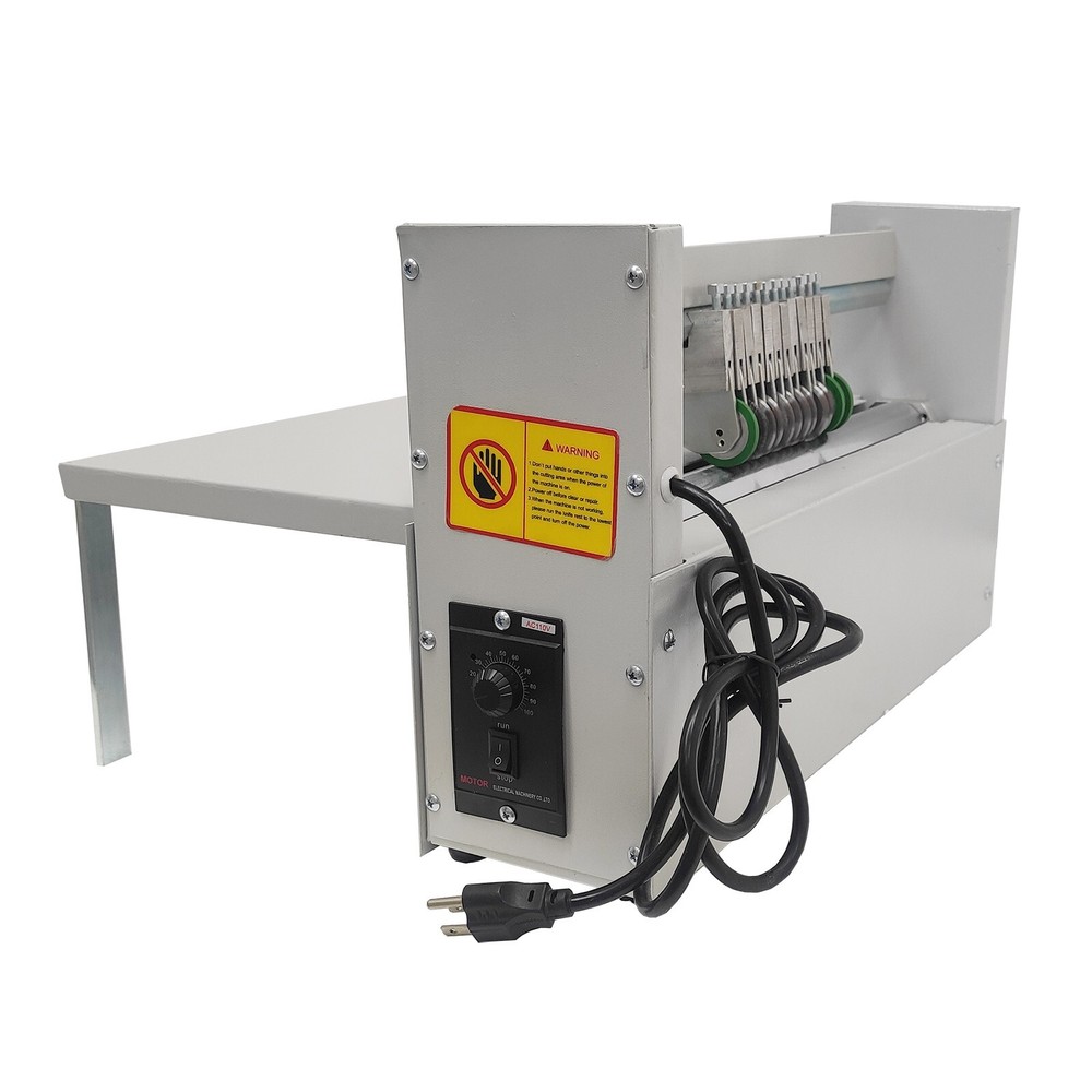 Electric Adhesive Marking Machine Automatic 400mm Sticker Half Cutting Machine