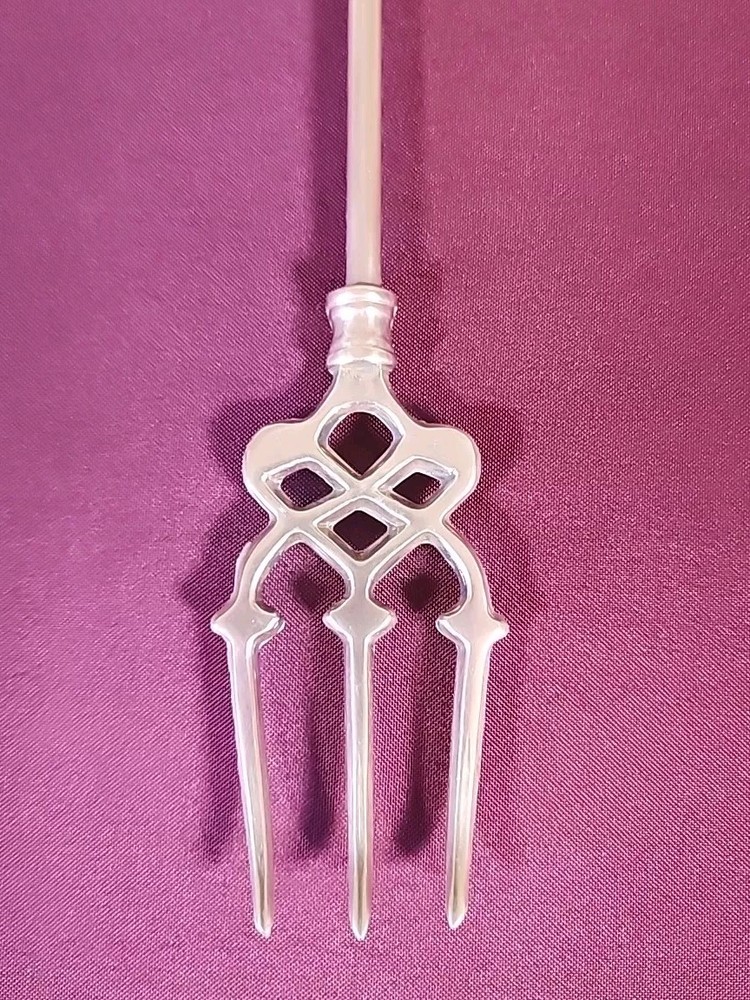 Vintage Windsor Brass Bread Fireplace Toasting Fork Large 19”