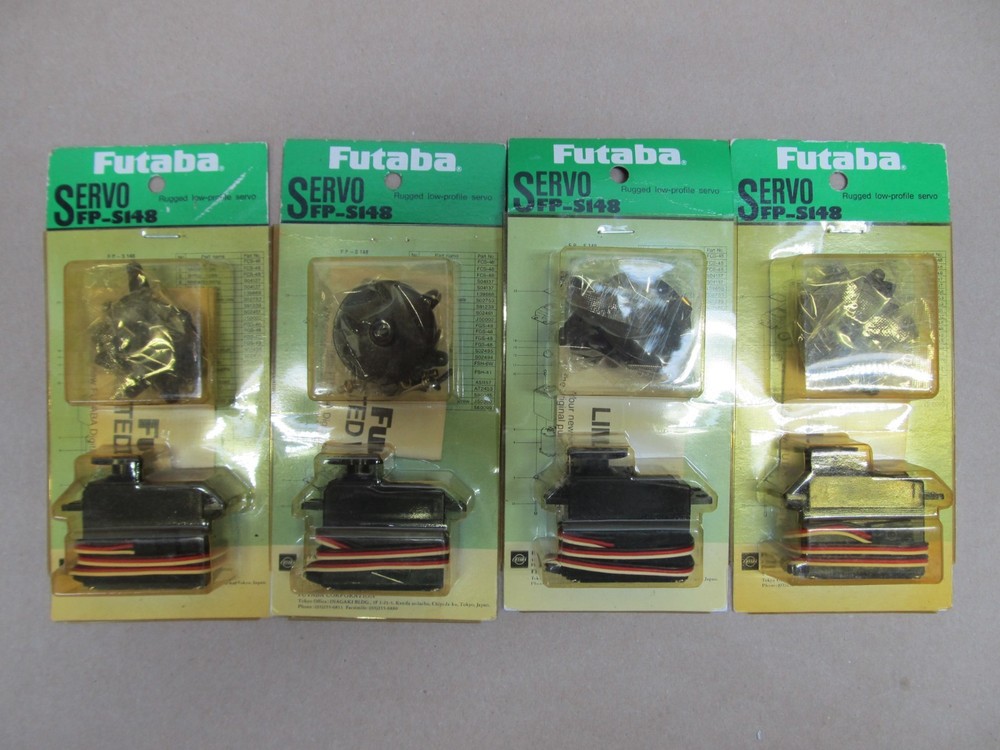 Four Futaba FP-S148 Servos