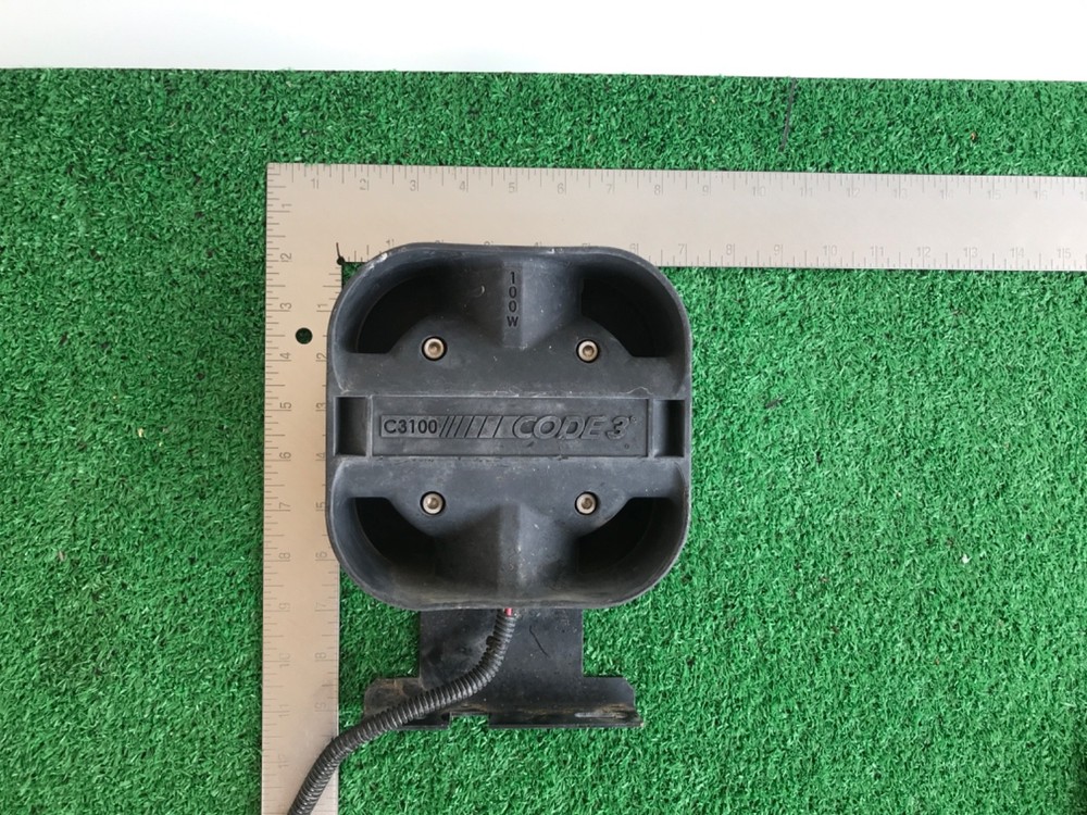 Code 3 C3100 100 Watt Siren Speaker only with Bracket  #6