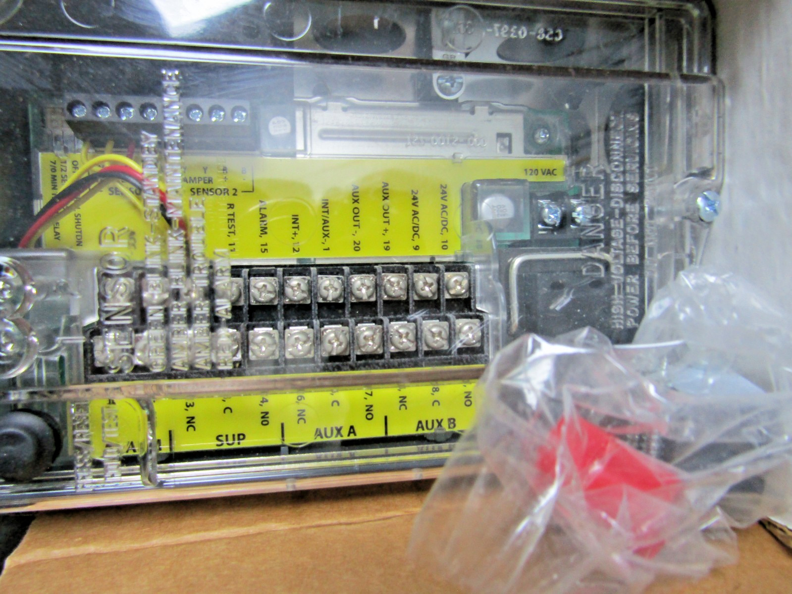 ✌️NEW SYSTEM SENSOR D4120 4-WIRE DUCT SMOKE DETECTOR - COVER INCLUDED