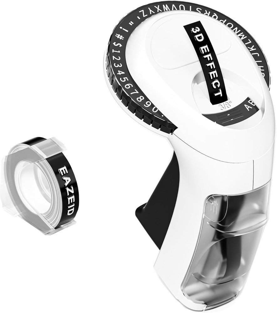 Phomemo Omega S Embossing Label Maker Manual Embossed Label Maker with Tape
