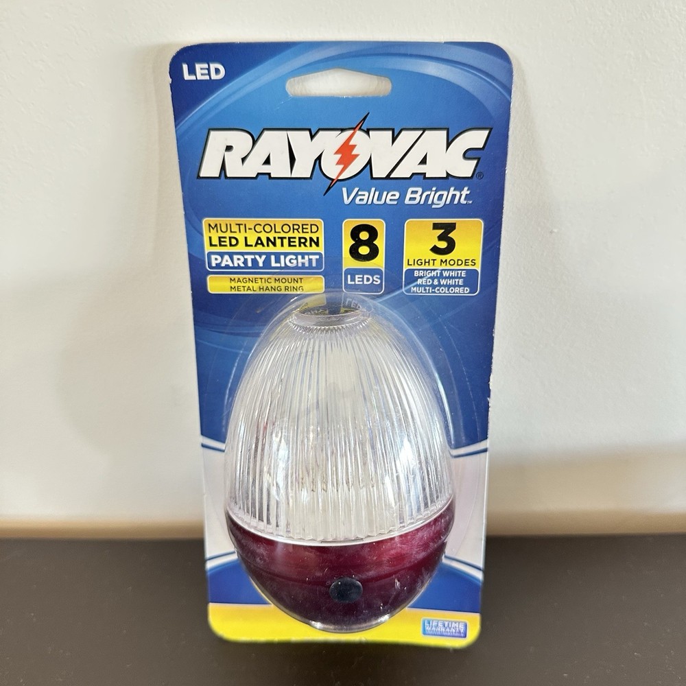 Rayovac Multi-colored,Led lantern, Unopened , Party Light
