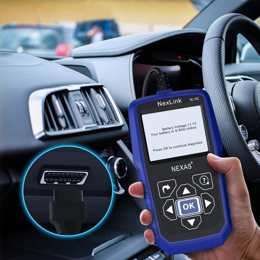 Nexas NL102 Heavy Duty Truck & Car HD OBD2 Diagnostic Code Reader Engine Check