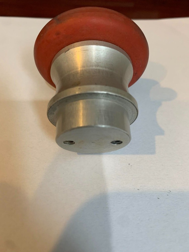 Silver Metal Bumper Pool Posts with Red Rubber - Bumper Pool Posts