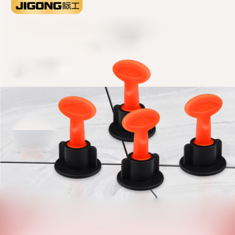 Tile Leveler Floor Tile Positioning Leveler Repeatable T-Type 50PCS