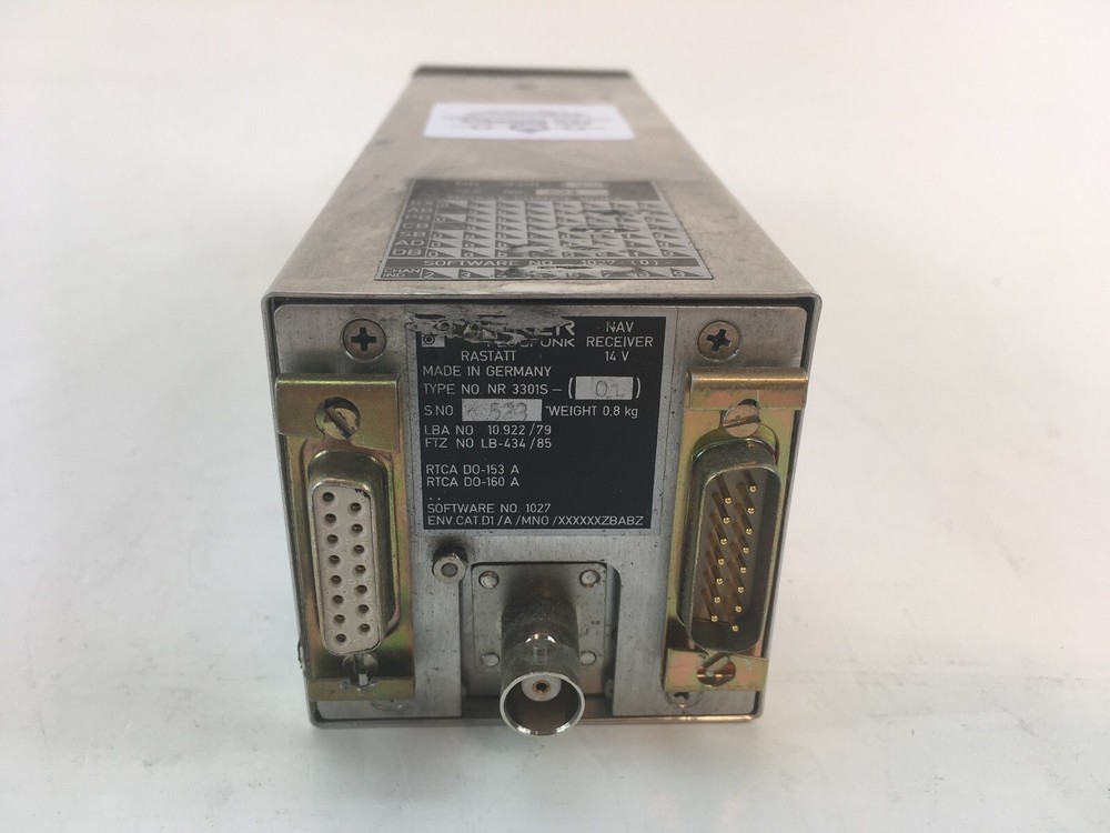 Becker NR3301 - Nav. Recevier - S/N 523