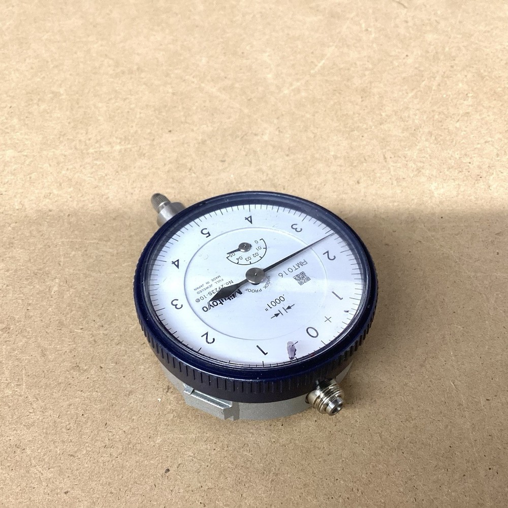 Mitutoyo 2923SB-10 Dial Indicator, .050" Range, .0001" Resolution Untested