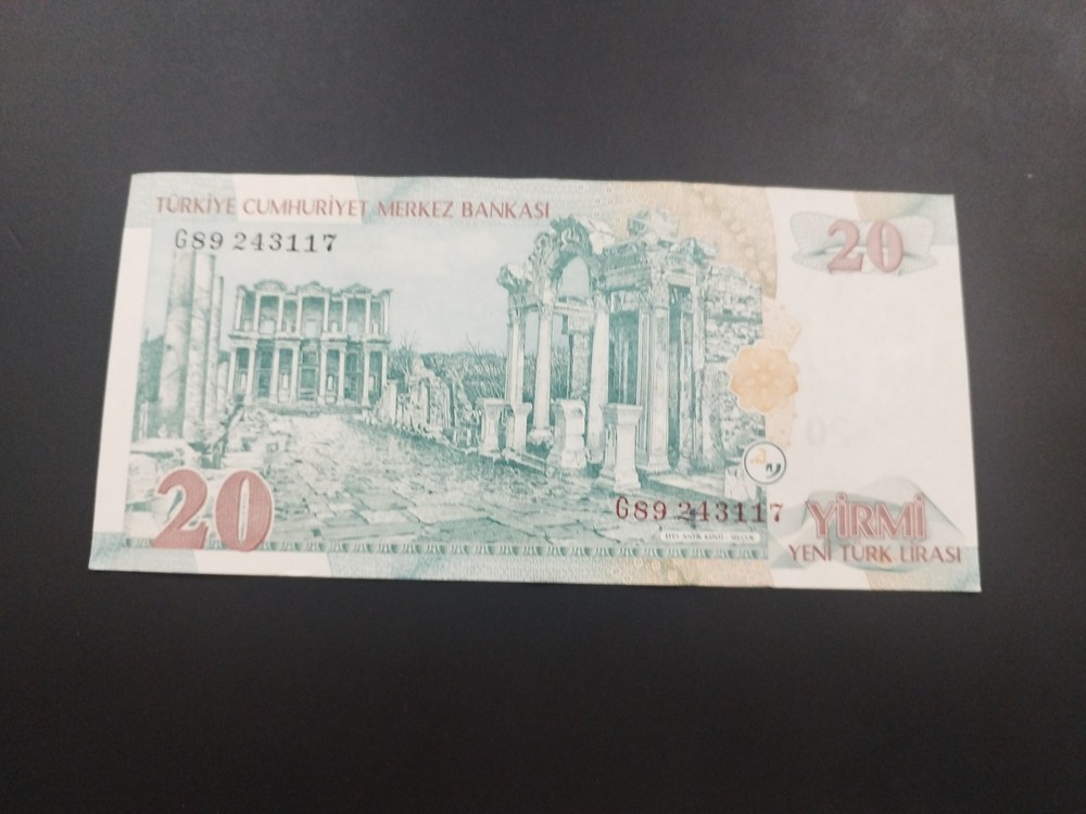 Turkey 20 Lira 2005